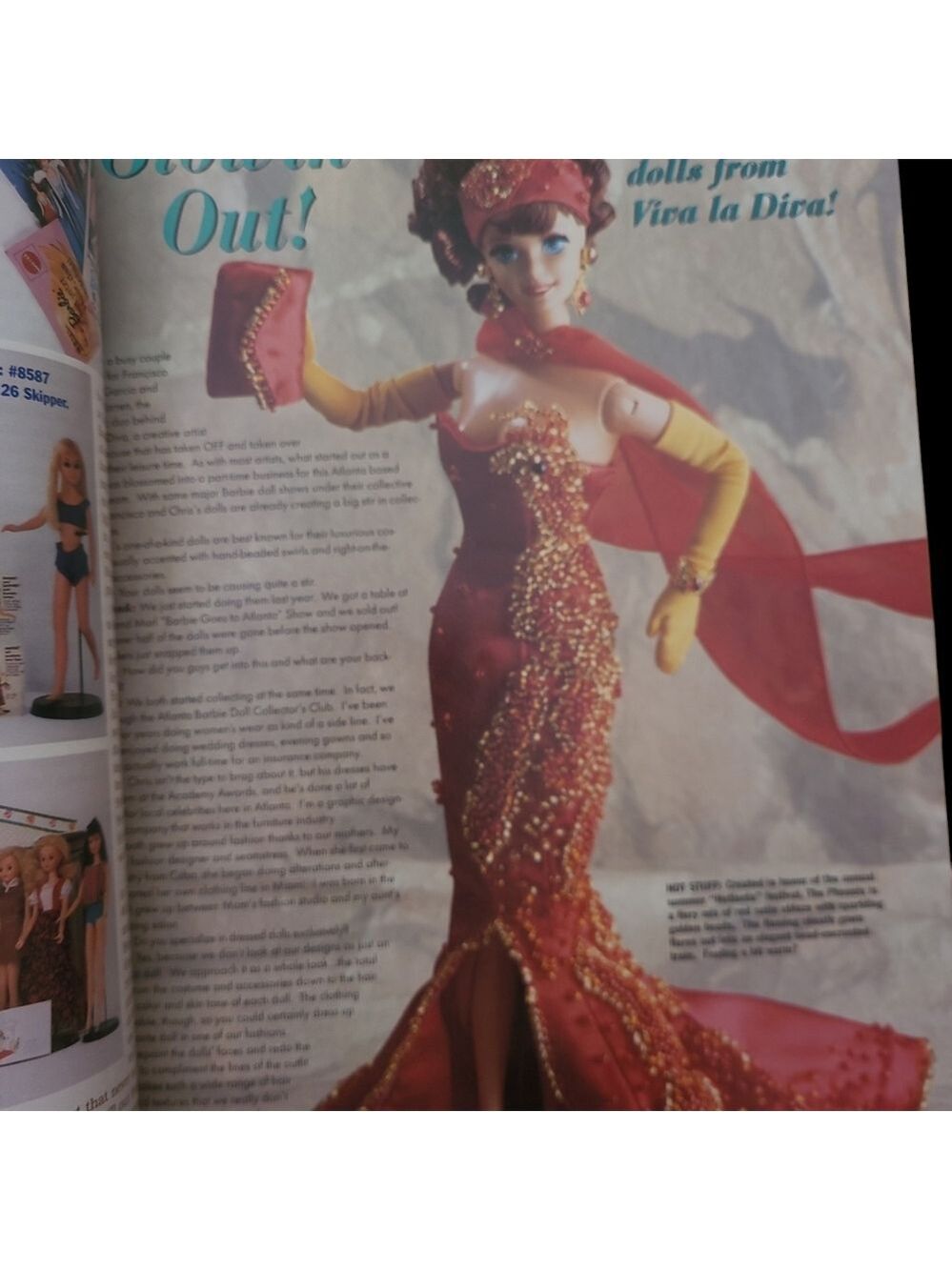 Barbie Bazaar Magazine - December 1997 Edition - Picture 3 of 4